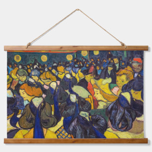 Vincent van Gogh - The Dance Hall in Arles Hanging Tapestry