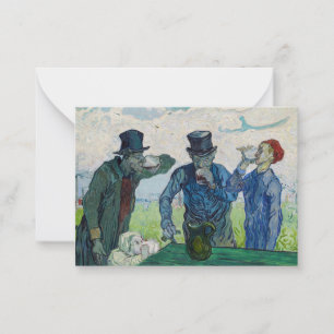 Vincent van Gogh - The Drinkers, after Daumier Card
