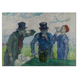 Vincent van Gogh - The Drinkers, after Daumier Cutting Board