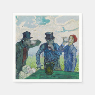 Vincent van Gogh - The Drinkers, after Daumier Napkin