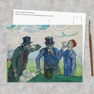 Vincent van Gogh - The Drinkers, after Daumier Postcard