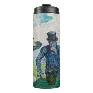 Vincent van Gogh - The Drinkers, after Daumier Thermal Tumbler