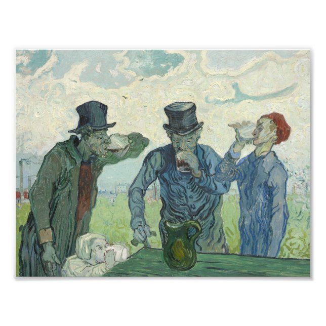 Vincent van Gogh - The Drinkers Photo Print (Front)