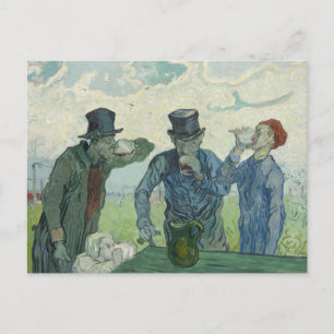 Vincent van Gogh - The Drinkers Postcard