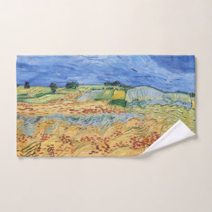 Vincent van Gogh - The fields / Plain at Auvers Bath Towel Set