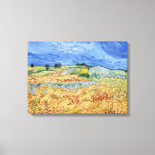 Vincent van Gogh - The fields / Plain at Auvers Canvas Print