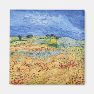 Vincent van Gogh - The fields / Plain at Auvers Magnet