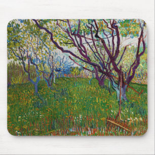 Vincent van Gogh - The Flowering Orchard Mouse Mat