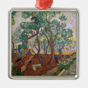 Vincent van Gogh The Garden of St. Paul Hospital Metal Tree Decoration