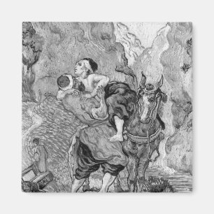 Vincent van Gogh The Good Samaritan Magnet