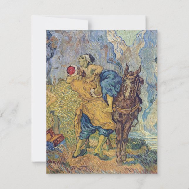 Vincent Van Gogh - The Good Samaritan Thank You Card (Front)