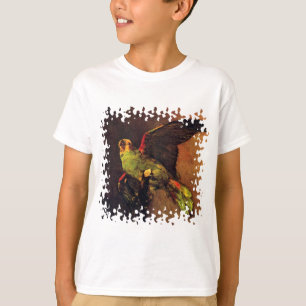 Vincent Van Gogh - The Green Parrot Bird Lover Art T-Shirt