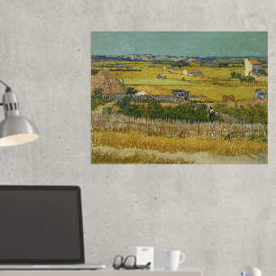 Vincent Van Gogh, The Harvest, De Oogst Foil Prints