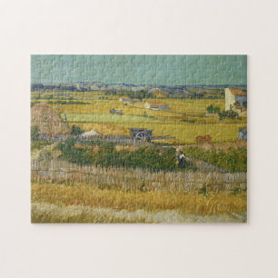 Vincent Van Gogh, The Harvest, De Oogst Jigsaw Puzzle