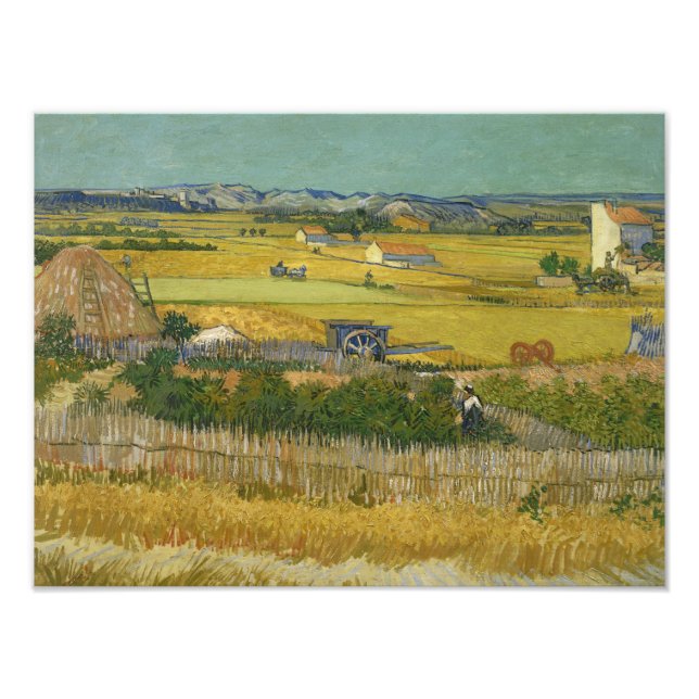 Vincent van Gogh - The Harvest Photo Print (Front)