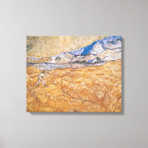 Vincent van Gogh   The Harvester Canvas Print