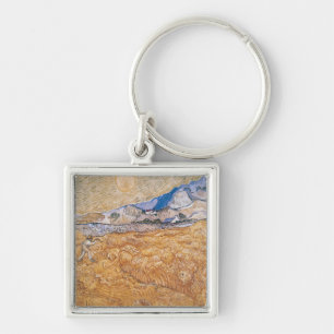 Vincent van Gogh The Harvester Key Ring