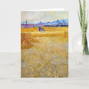Vincent van Gogh - The Harvesters Card