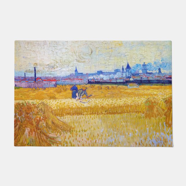 Vincent van Gogh - The Harvesters Doormat (Front)