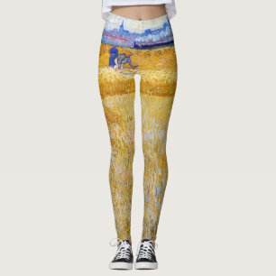 Vincent van Gogh - The Harvesters Leggings