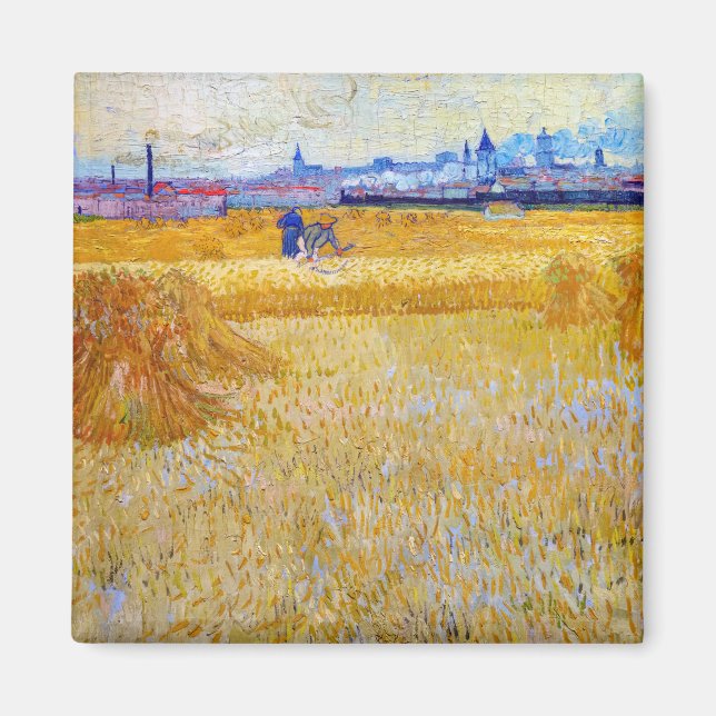 Vincent van Gogh - The Harvesters Magnet (Front)