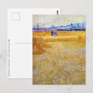 Vincent van Gogh - The Harvesters Postcard
