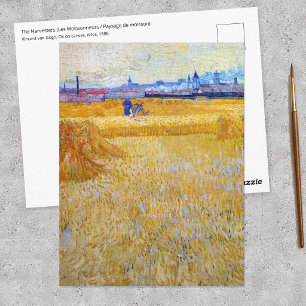 Vincent van Gogh - The Harvesters Postcard