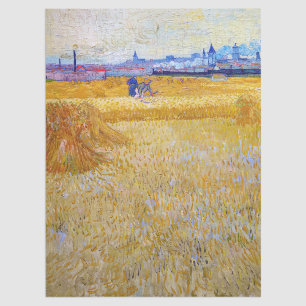 Vincent van Gogh - The Harvesters Tissue Paper