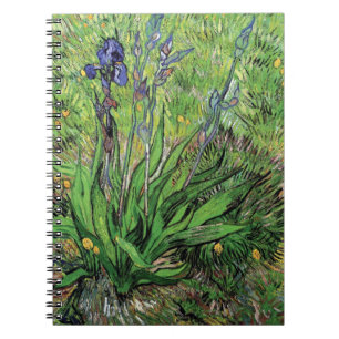 Vincent Van Gogh - The Iris Nature Lover Fine Art Notebook