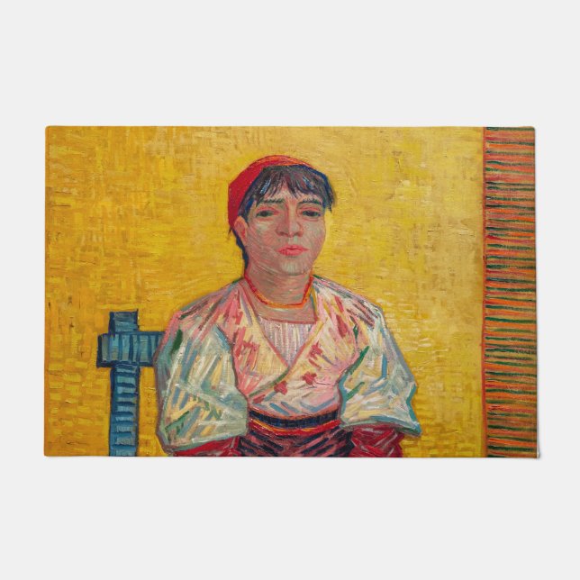 Vincent Van Gogh - The Italian Woman Doormat (Front)