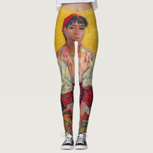 Vincent Van Gogh - The Italian Woman Leggings