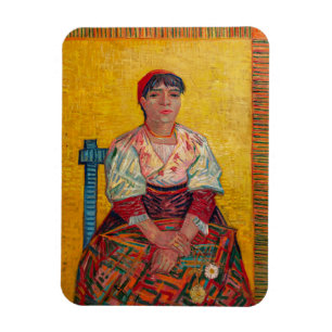 Vincent Van Gogh - The Italian Woman Magnet