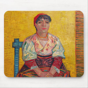 Vincent Van Gogh - The Italian Woman Mouse Mat