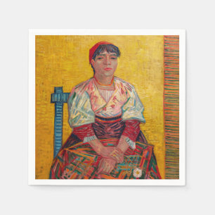 Vincent Van Gogh - The Italian Woman Napkin