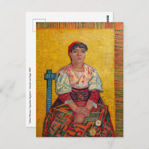 Vincent Van Gogh - The Italian Woman Postcard