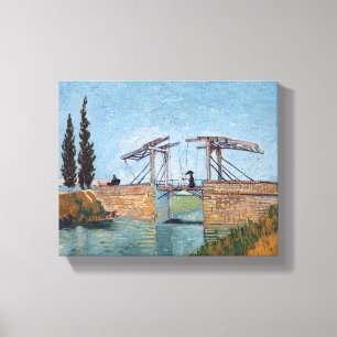 Vincent Van Gogh - The Langlois Bridge at Arles Canvas Print