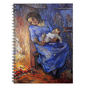 Vincent Van Gogh - The Man Is At Sea Fine Art Notebook