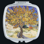 Vincent van Gogh - The Mulberry Tree Compact Mirror<br><div class="desc">The Mulberry Tree - Vincent van Gogh,  1889</div>