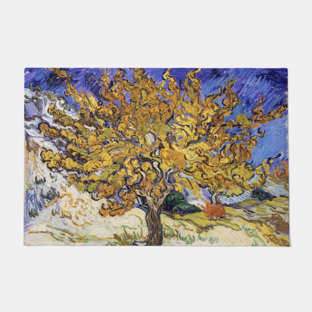 Vincent van Gogh - The Mulberry Tree Doormat (Front)
