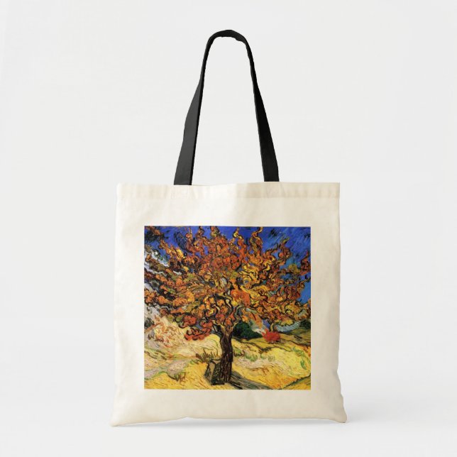 Vincent Van Gogh - The Mulberry Tree Fine Art Tote Bag (Front)