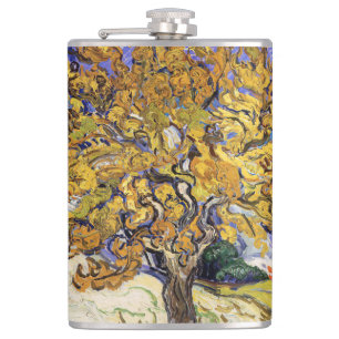 Vincent van Gogh - The Mulberry Tree Hip Flask