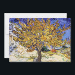 Vincent van Gogh - The Mulberry Tree Invitation<br><div class="desc">The Mulberry Tree - Vincent van Gogh,  1889</div>