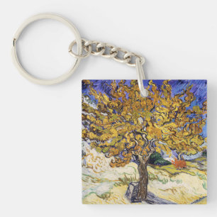 Vincent van Gogh - The Mulberry Tree Key Ring