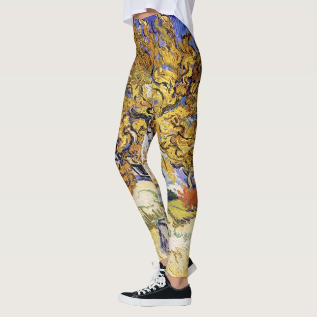 Vincent van Gogh - The Mulberry Tree Leggings (Left)