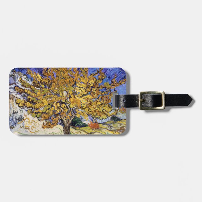 Vincent van Gogh - The Mulberry Tree Luggage Tag (Front Horizontal)