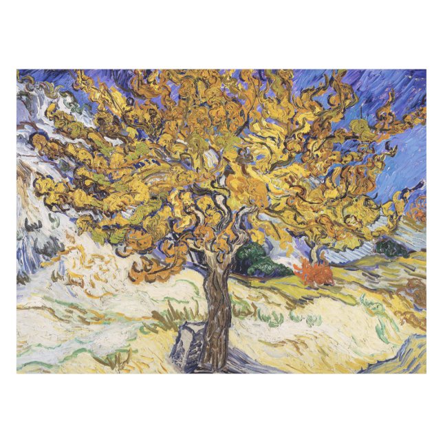 Vincent van Gogh - The Mulberry Tree Tablecloth (Front (Horizontal))