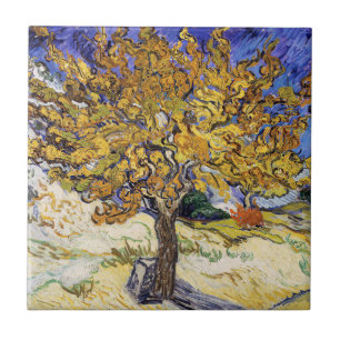 Vincent van Gogh - The Mulberry Tree Tile