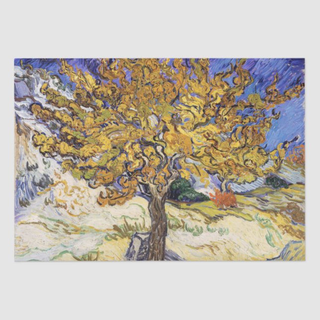 Vincent van Gogh - The Mulberry Tree Tissue Paper (Front)