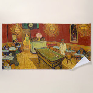 Vincent van Gogh - The Night Cafe Beach Towel