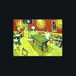 Vincent van Gogh - The Night Cafe  Canvas Print<br><div class="desc">Vincent van Gogh popular painting,  The Night Cafe Canvas Print</div>
